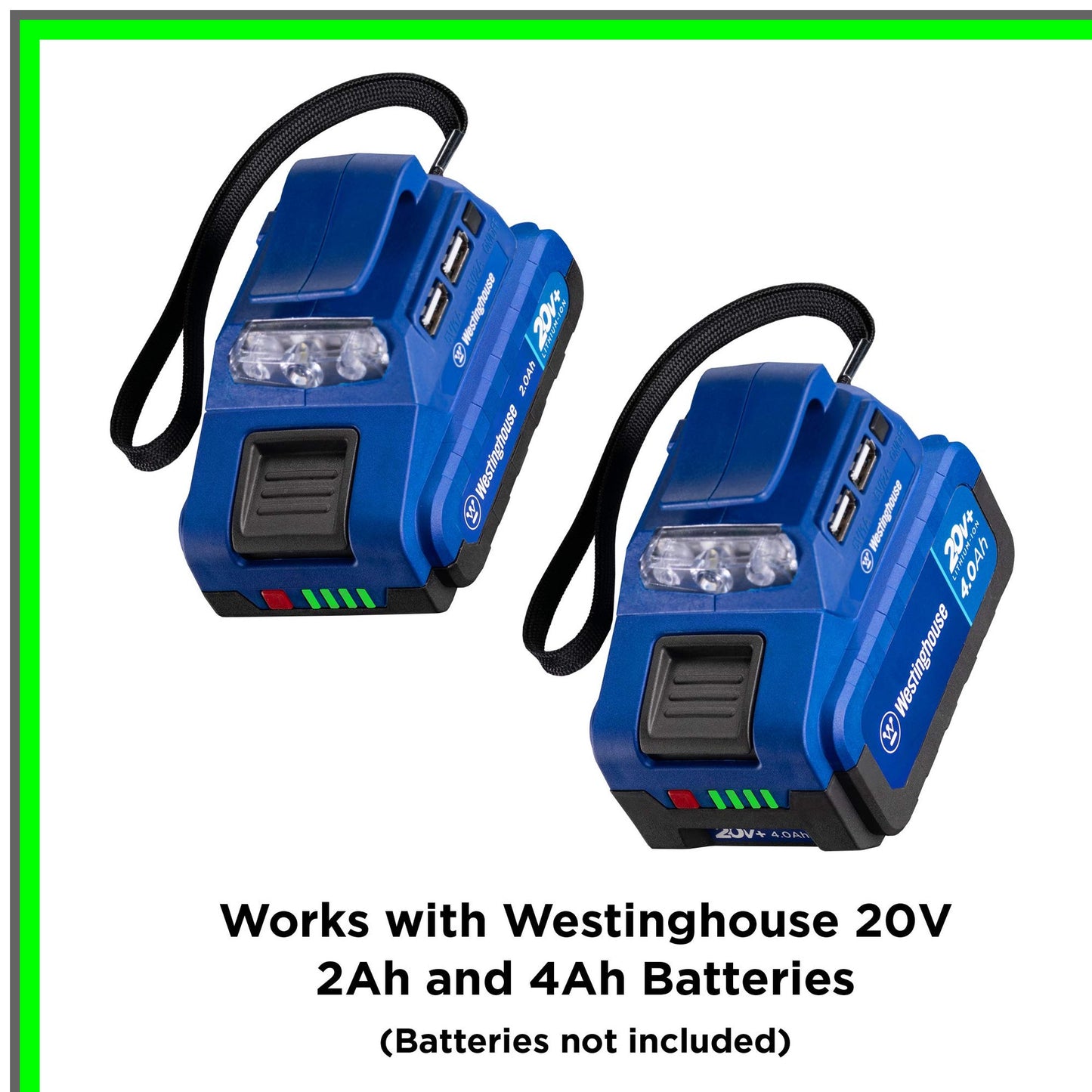 20V USB Power Adapter with Integrated LED Indicator Light