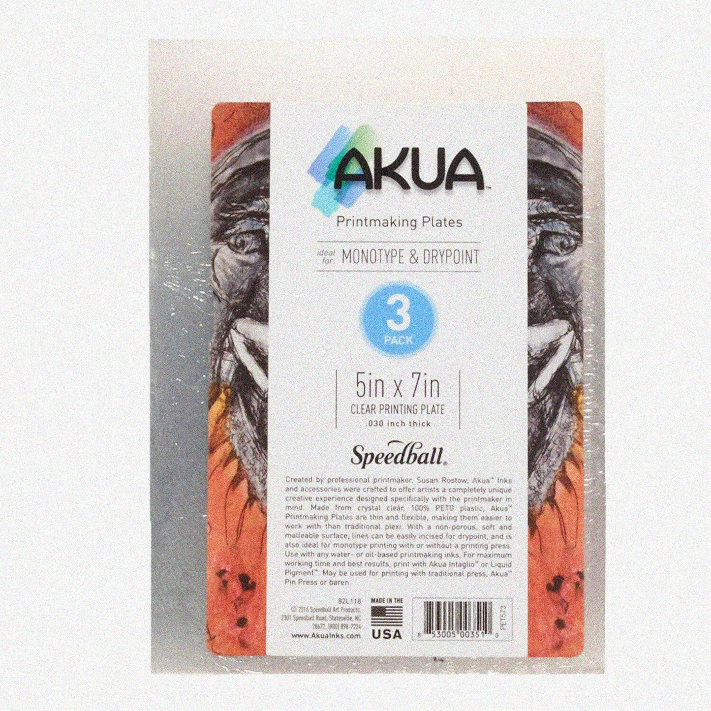 ClearPrint 5x7 Printmaking Plates Set of 3