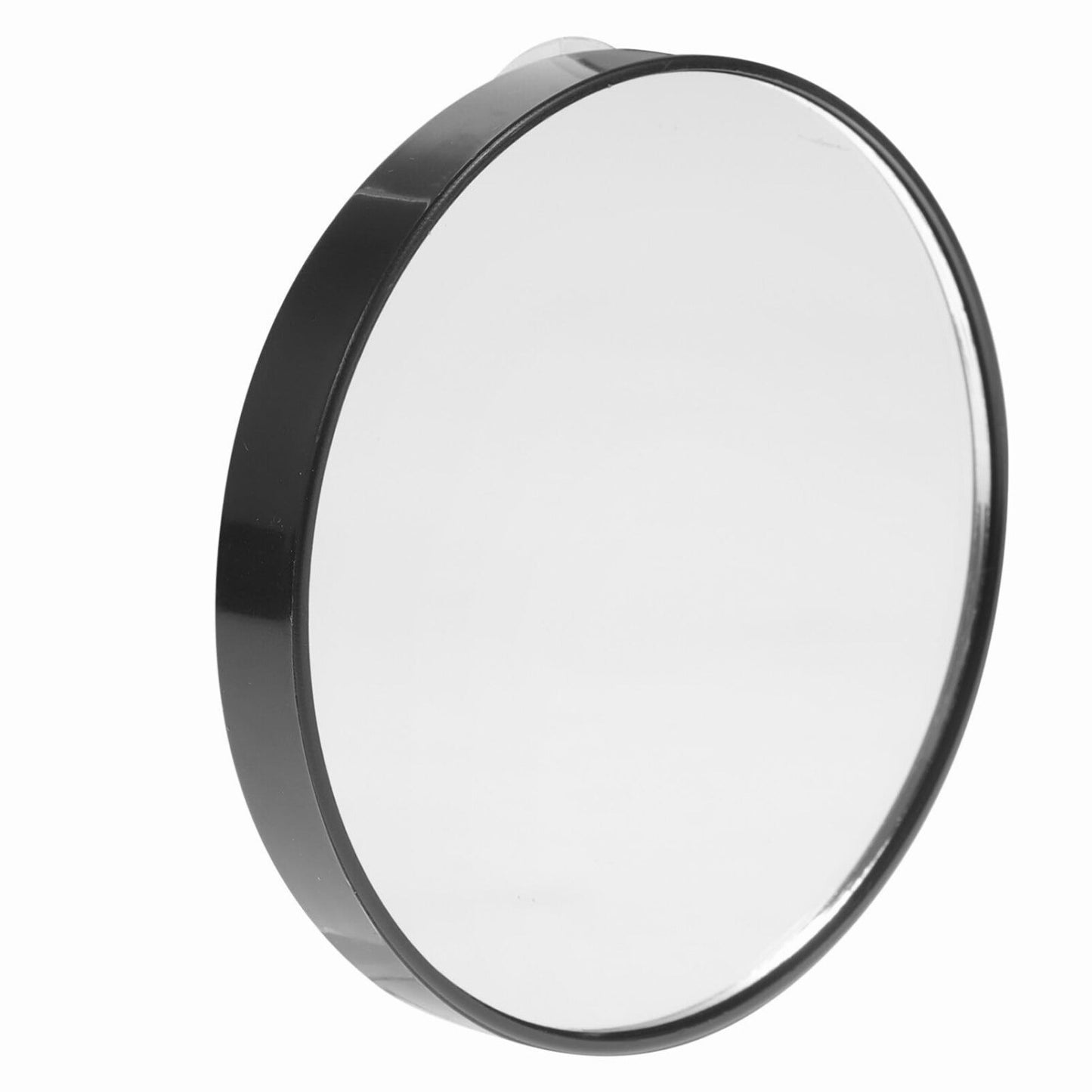 Black 7.5cm Makeup Mirror with 10X Magnification