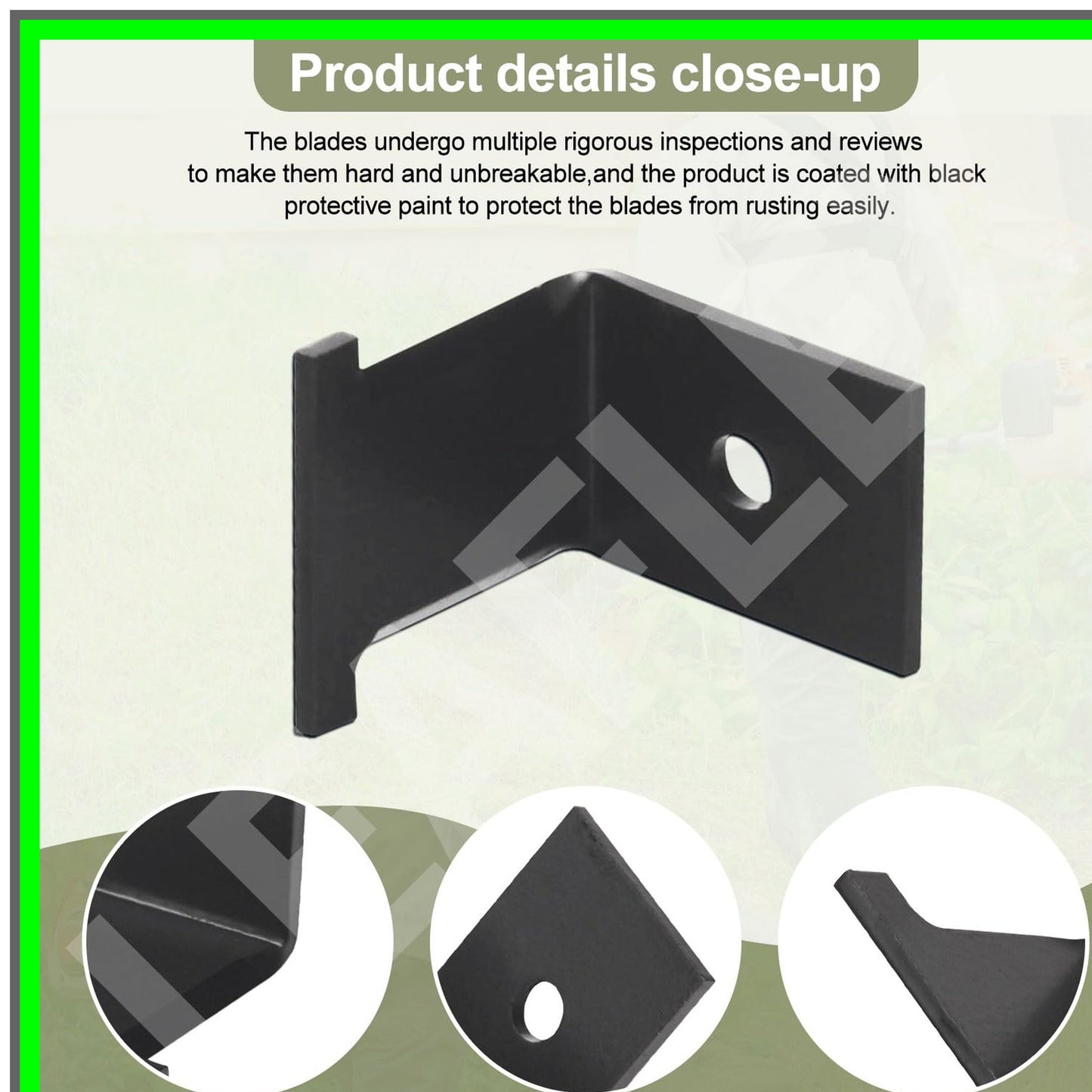 Dual Trimmer Line Cutter Blades for RYOBI ONE+ Electric Trimmers