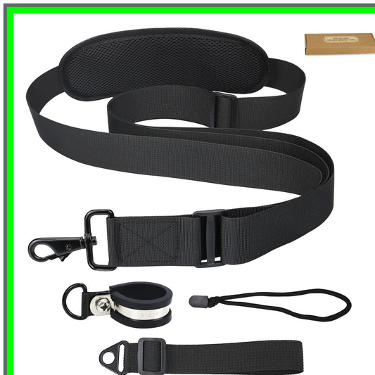Ergonomic Shoulder Strap Compatible with Leaf Blowers and Hedge Trimmers