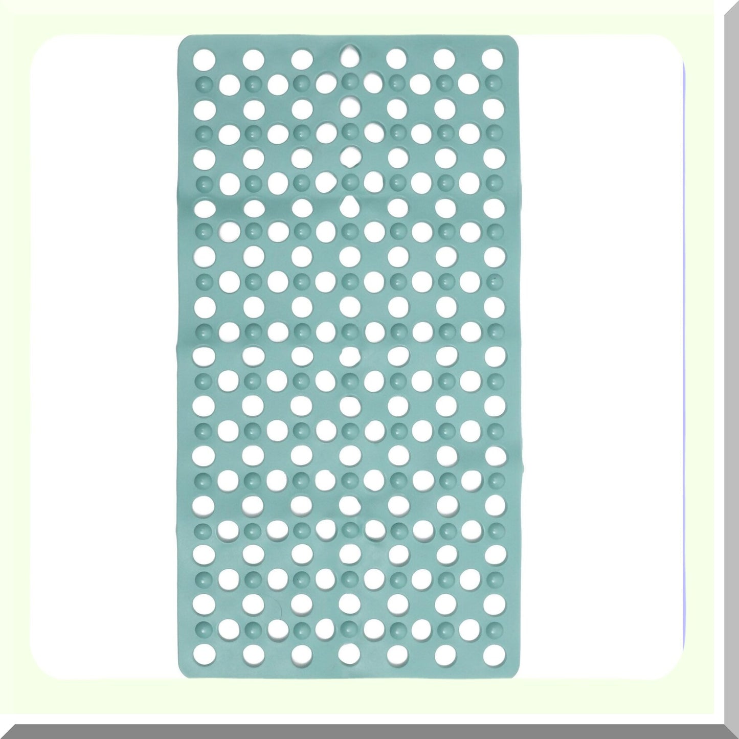 Light Green Shower Bathtub Mat 69x35.5cm