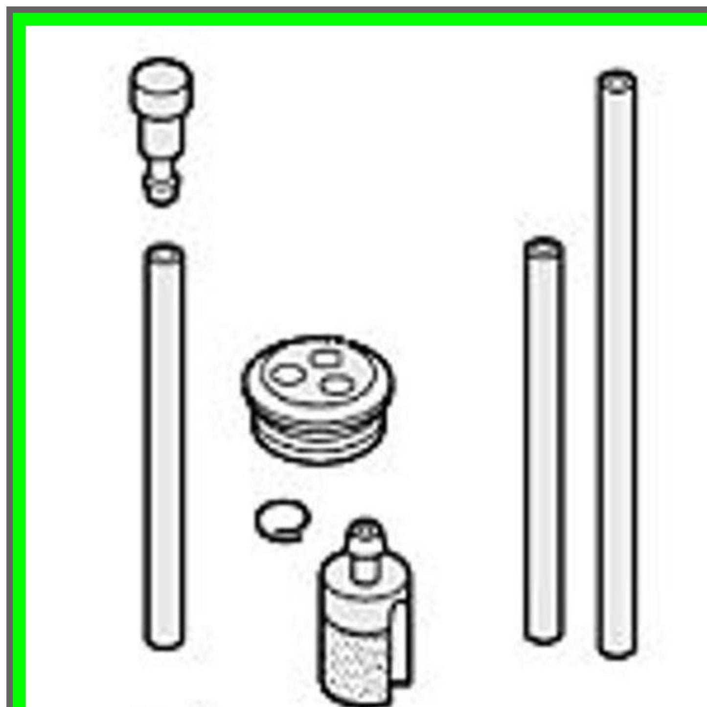 Fuel Line Replacement Kit for SRM210 SRM211 HC150 HC151 SRM225 Models
