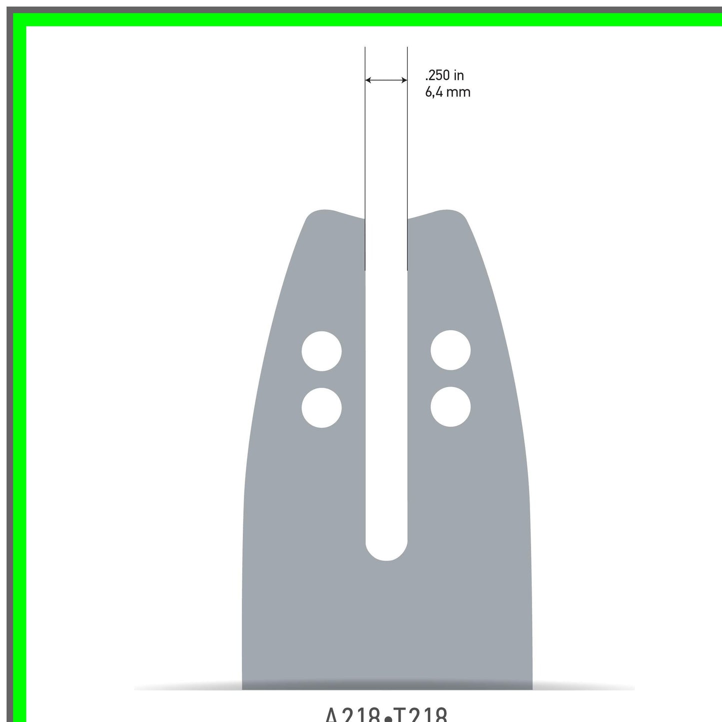 Precision 10-Inch Single Rivet Guide Bar for Smooth Cutting Performance