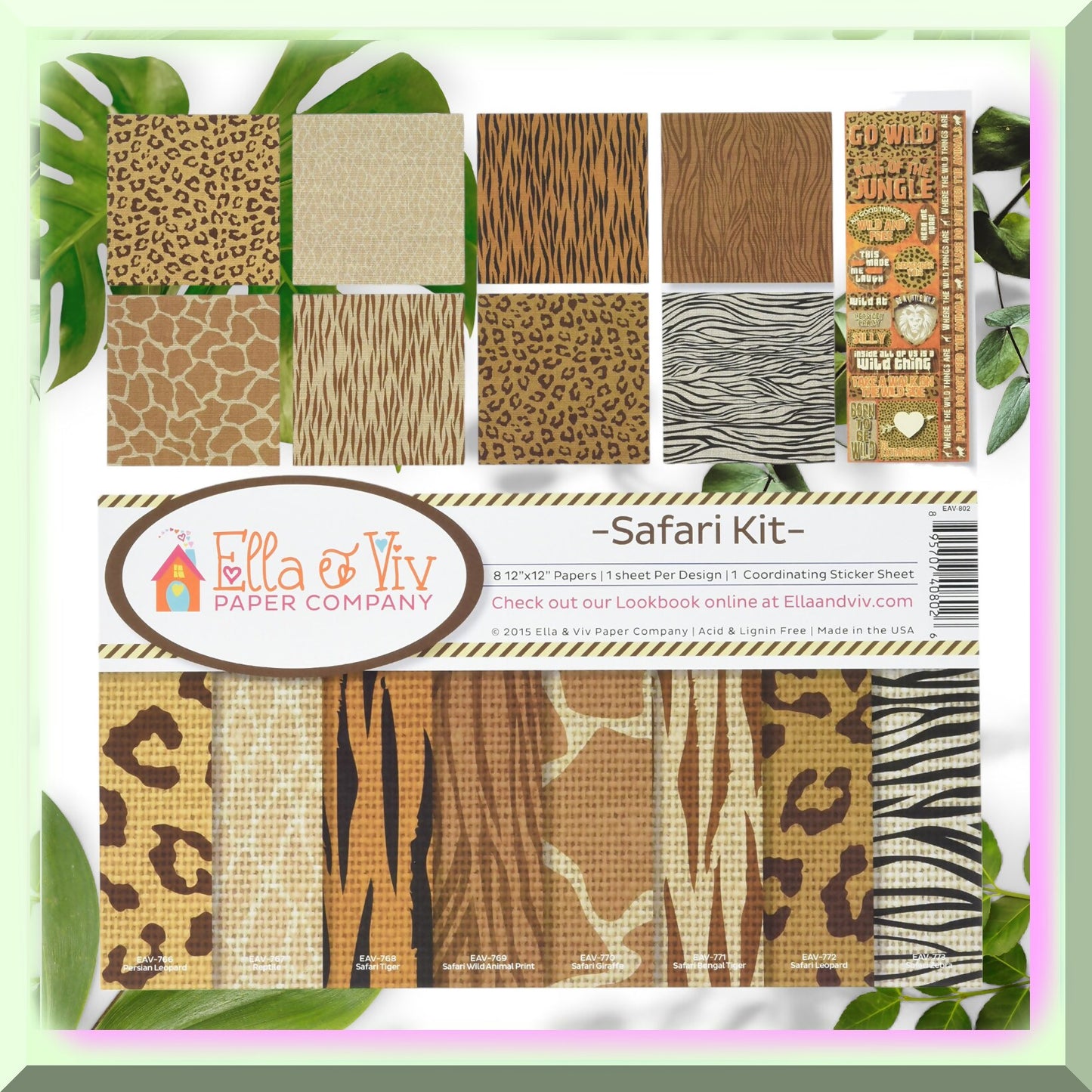Wilderness Wanderlust Adventure Scrapbook Kit