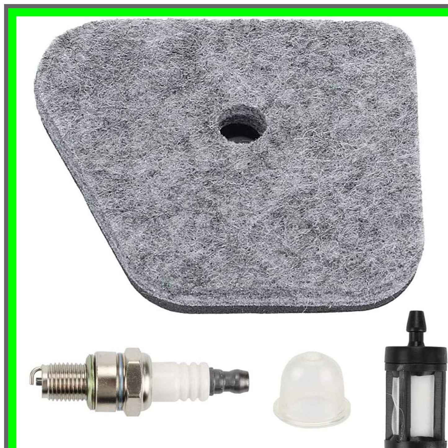 Stihl FS90R Tune-Up Kit with Air Filter, Primer Bulb, Fuel Filter, Spark Plug