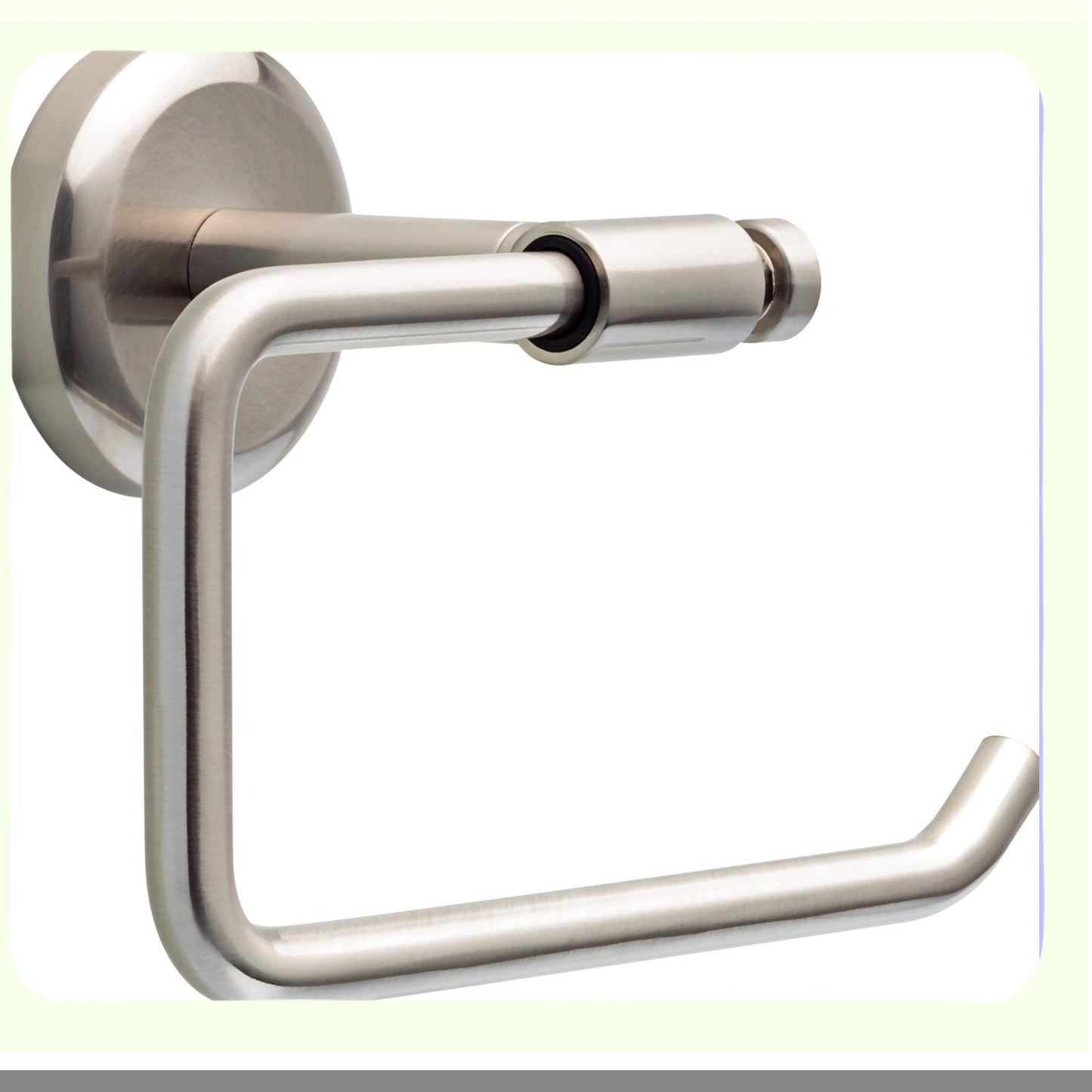 Rubber Limited Wall Mount Open Square Toilet Paper Holder