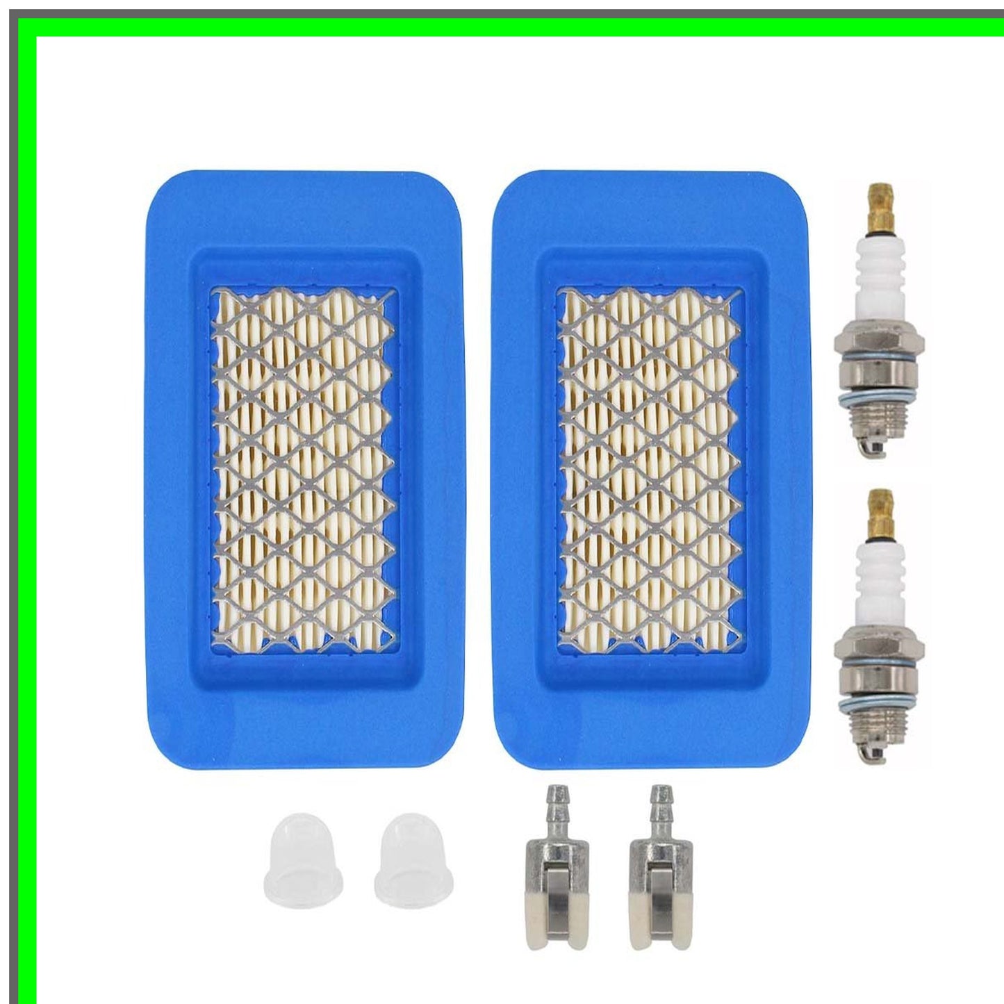 Backpack Leaf Blower Tune-Up Kit for 2 Stroke Engines and Air Filters
