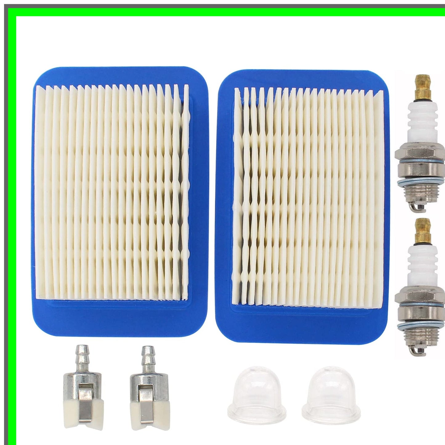 Backpack Leaf Blower Tune-Up Kit for 2 Stroke Engines and Air Filters