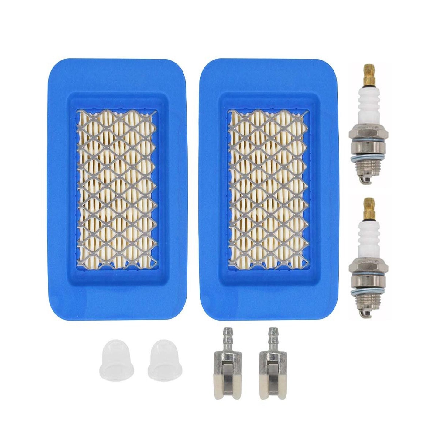 Backpack Leaf Blower Tune-Up Kit for 2 Stroke Engines and Air Filters