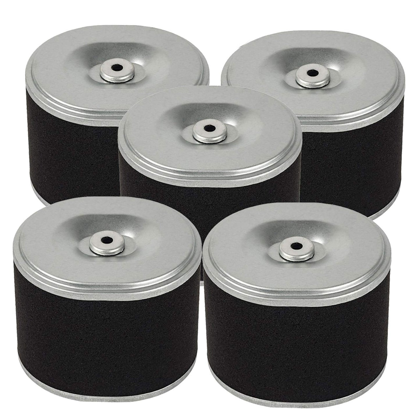 Air Filter Replacement Set for Honda GX340 GX390 Engines - 5 Pack