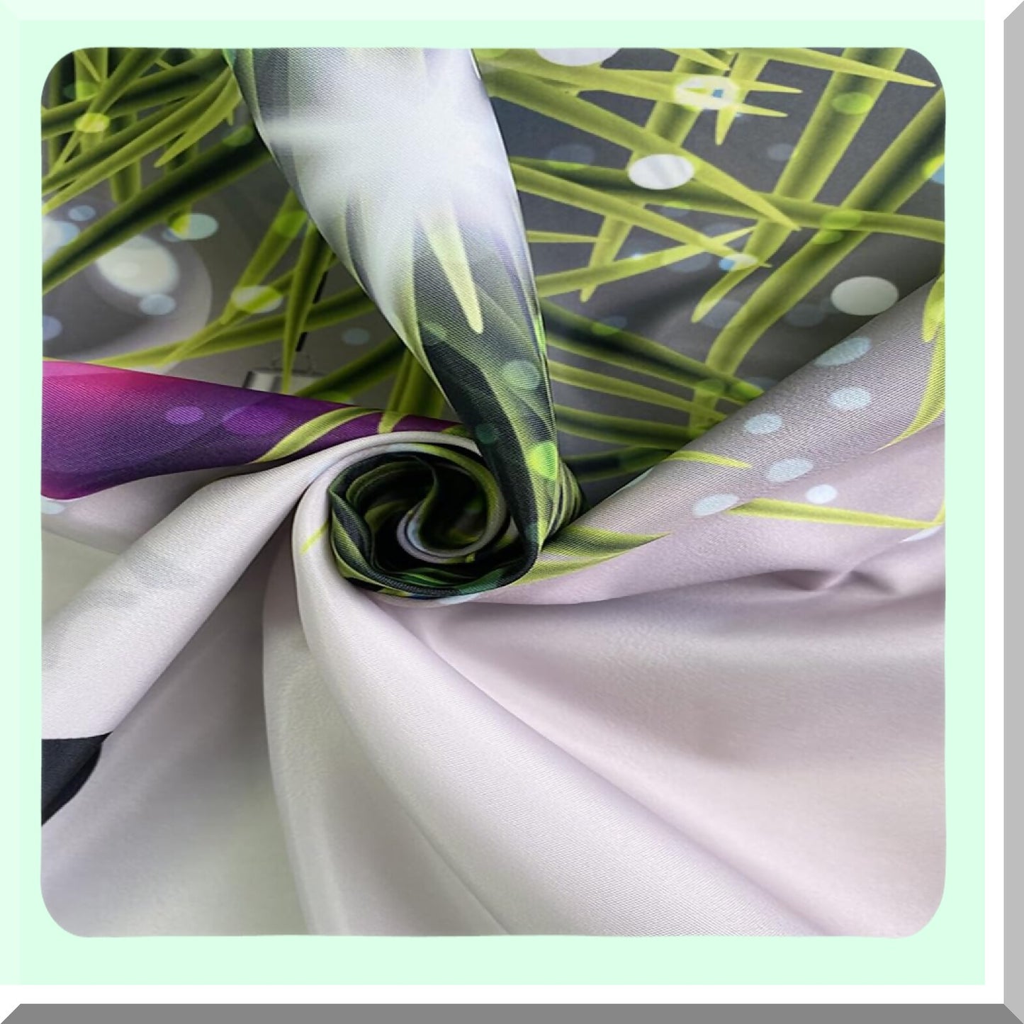 Purple Xmas Balls Shower Curtain 70x70 inches