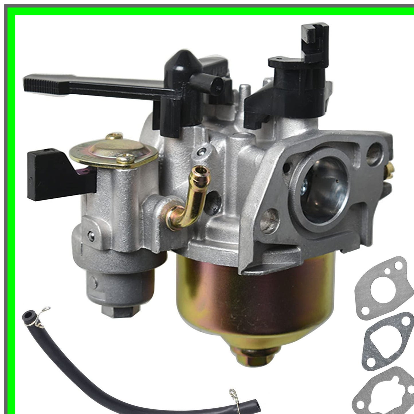 Honda GX160 GX200 Carburetor Replacement with Choke Lever 5.5HP 6.5HP