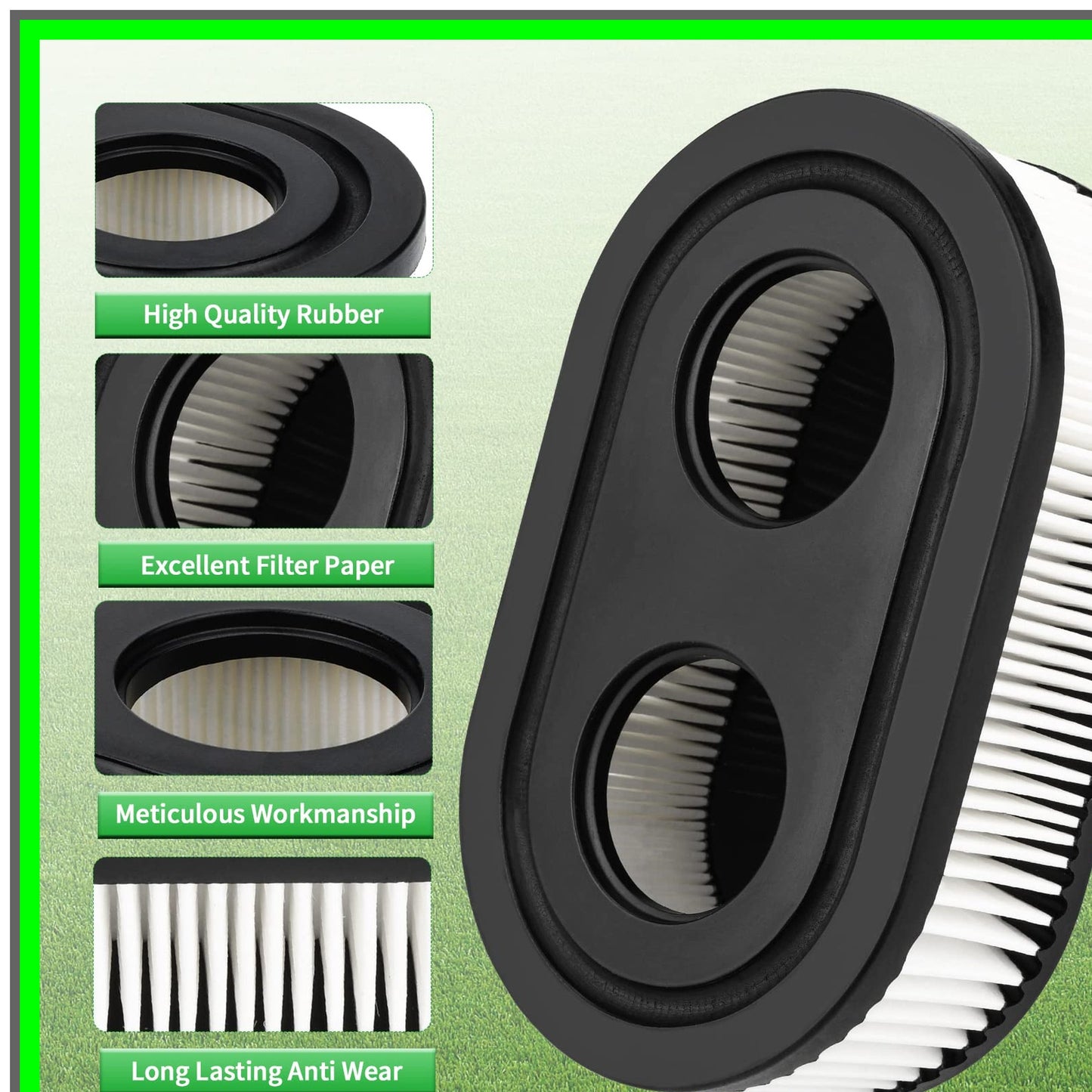 Efficient Air Filter Spark Plug for Troy-Bilt Walk Behind Mowers