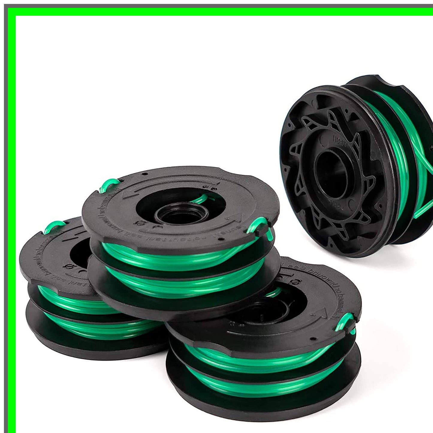 Efficient 30ft Dual Auto-Feed String Trimmer Spools for Black Decker Models