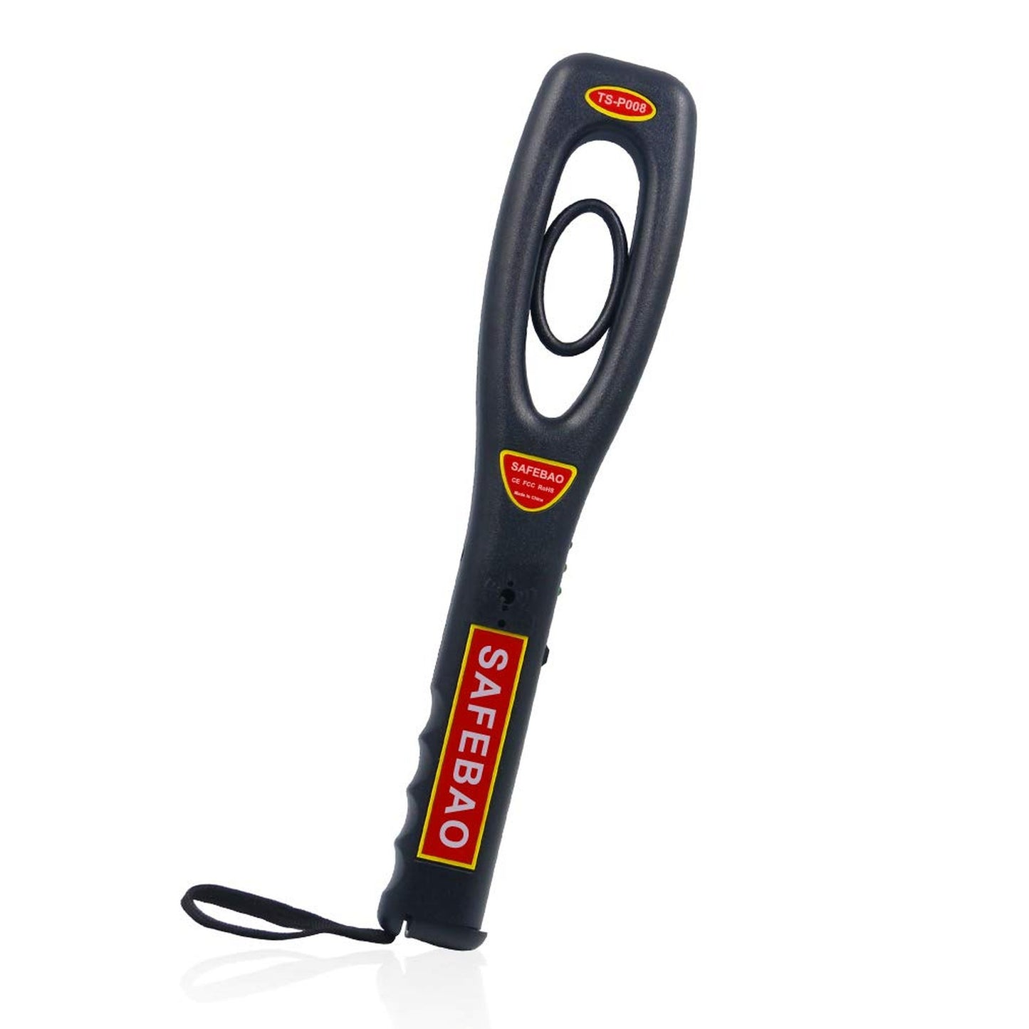Handheld Metal Detector Wand with Adjustable Sensitivity and Alerts
