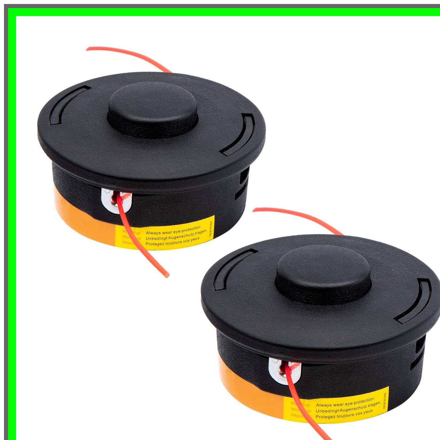 Efficient Double Line Trimmer Head with Built-in String for Stihl FS Series