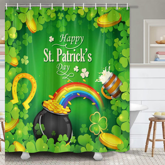 St. Patrick's Day Shower Curtain 69x70 Inches