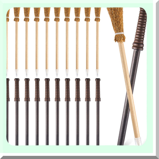 10 Pieces Wand and Broom Pencils for Party Favors