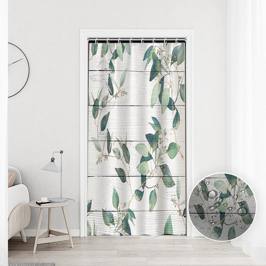 48x72 Inch Green Eucalyptus Shower Curtain