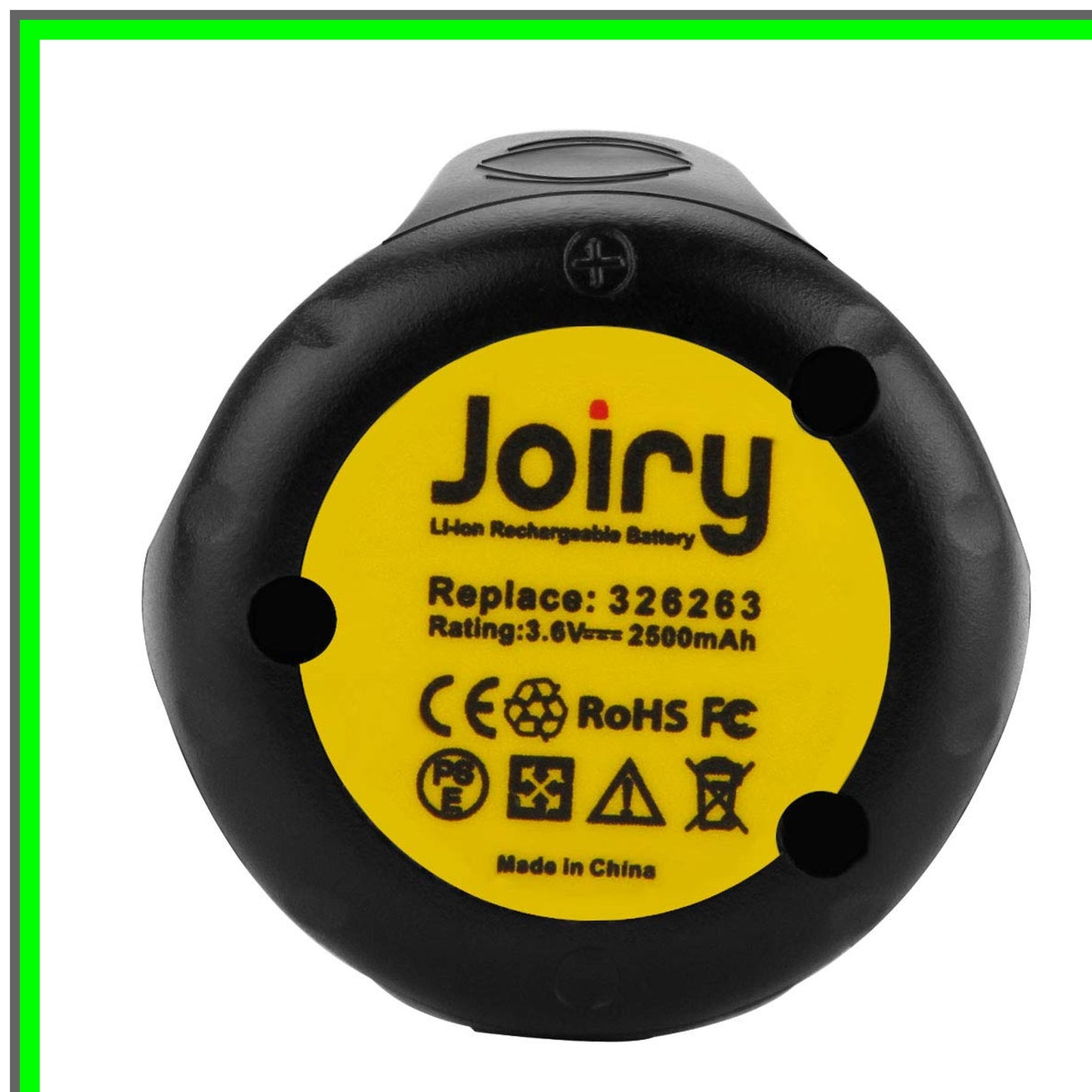 High-Performance 3.6V 2.5Ah Lithium Battery Replacement for Hitachi Tools