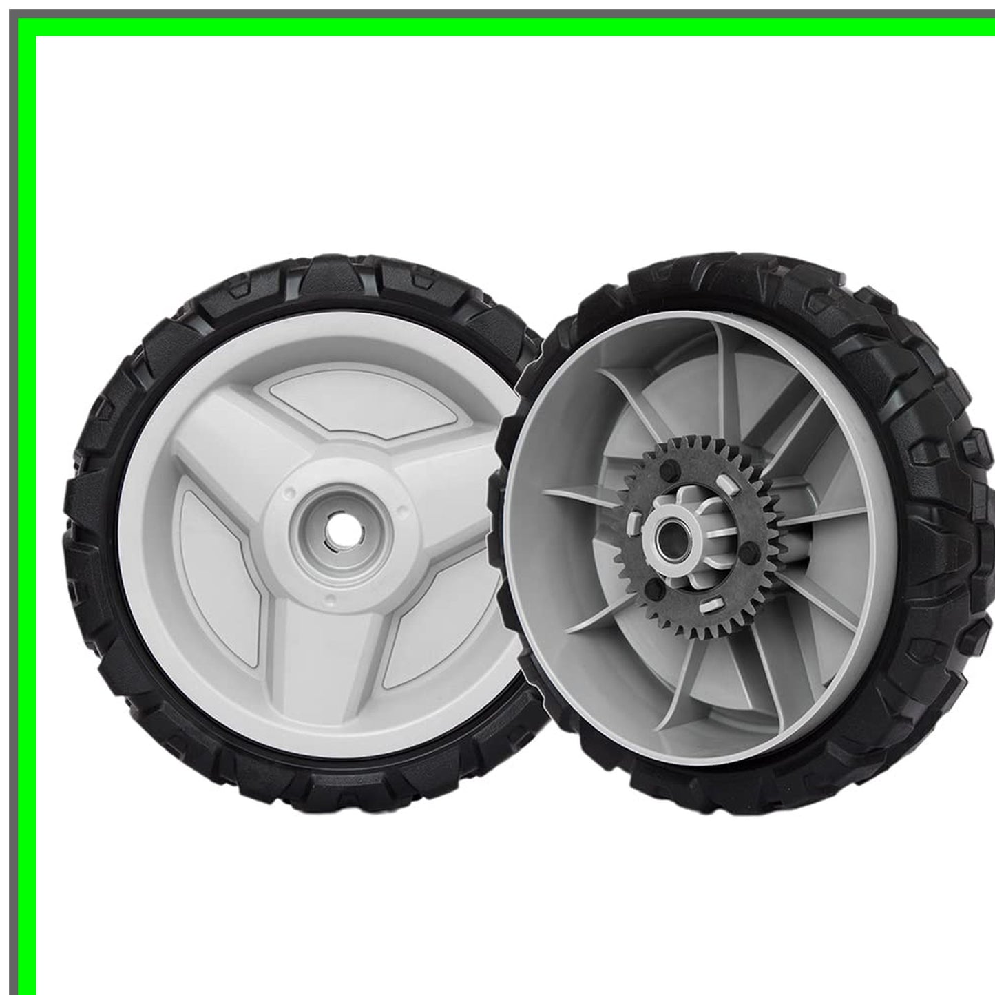 Durable 8 Inch Lawn Mower Drive Wheels Replacement for Husqvarna 580365301