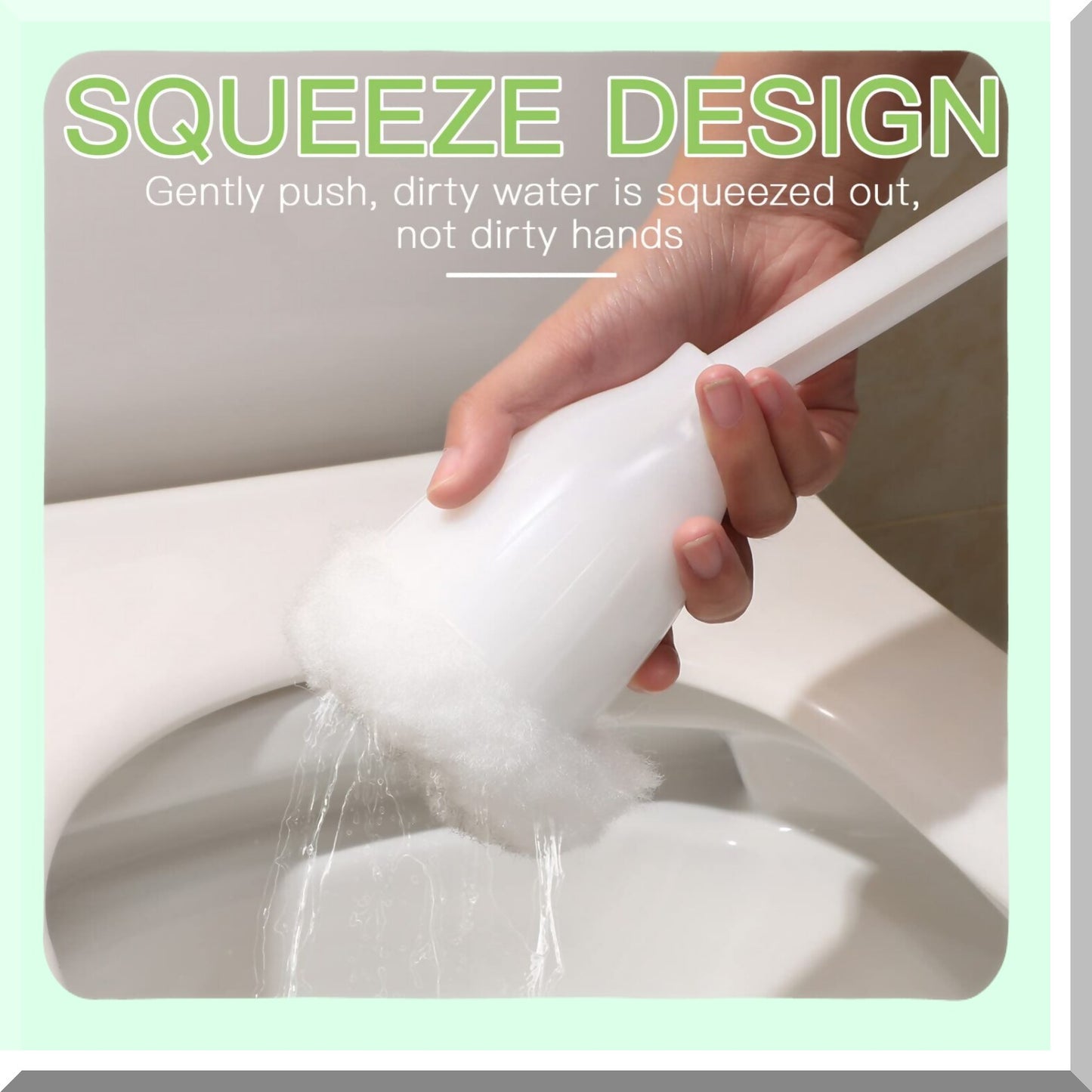 5Pcs Soft Tet Bowl Brush White