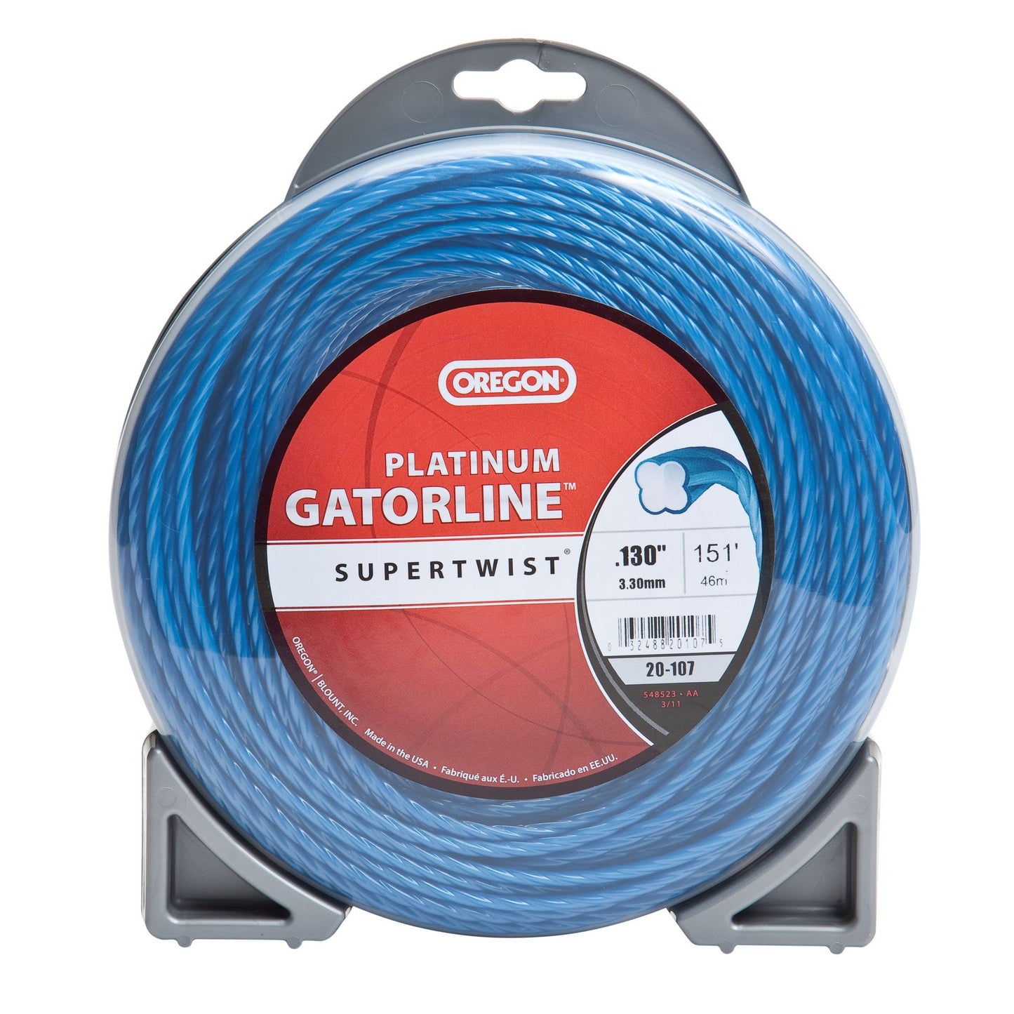 Platinum Gatorline 130" Heavy-Duty Trimmer Line for Efficient Cutting