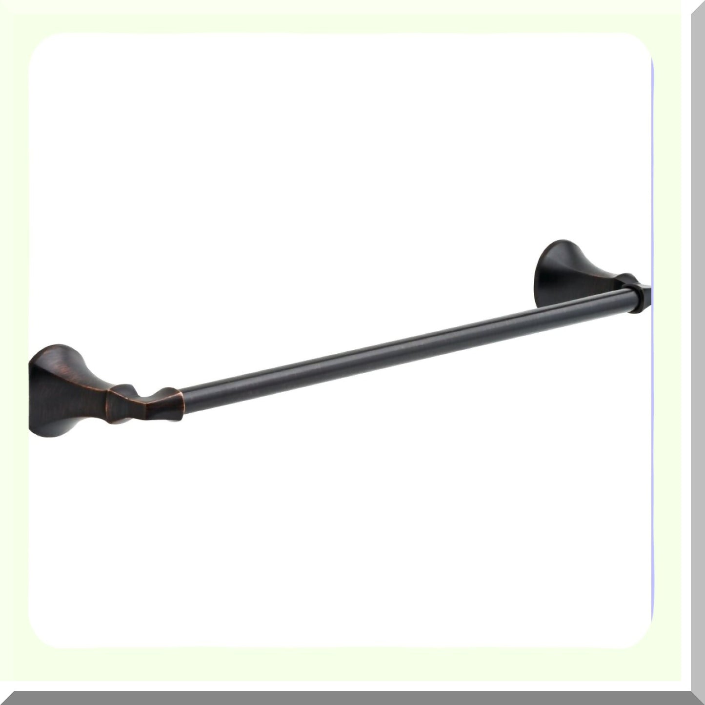 18-in Wall Mount Towel Bar in Venetian Bronze