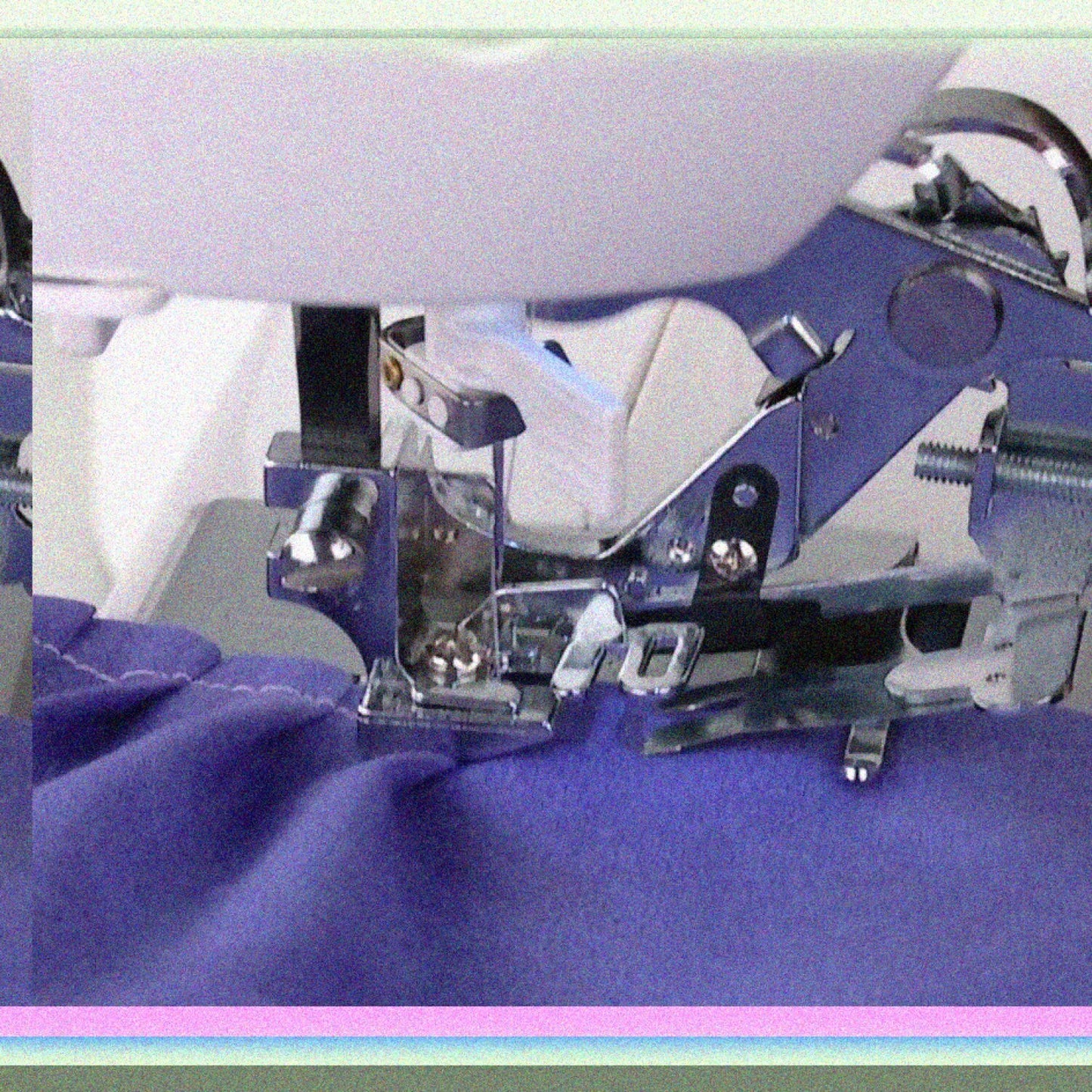 Ruffler Attachment Presser Foot for Pleats Gathers