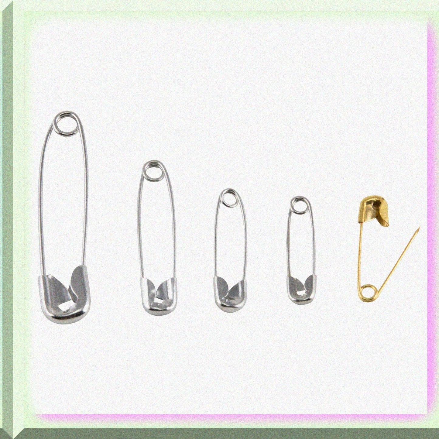 Safety Pins Set Multisize 90-Count