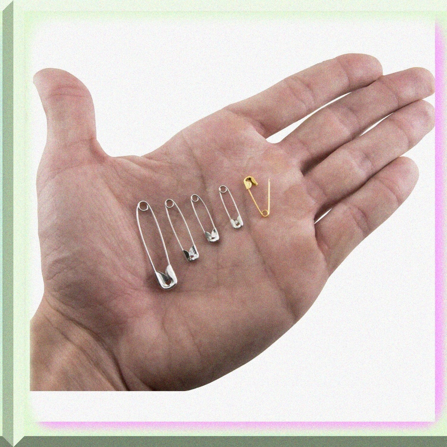 Safety Pins Set Multisize 90-Count