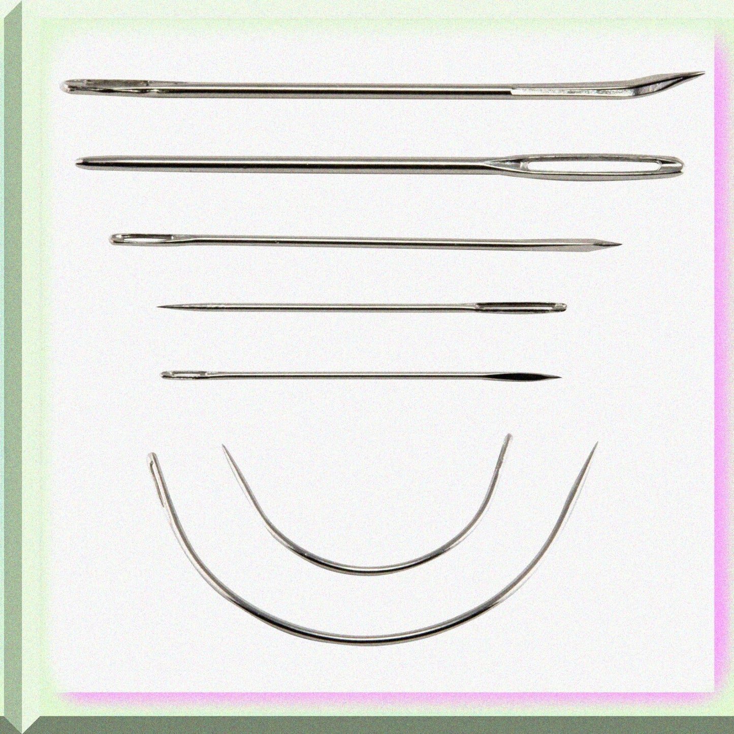 Heavy Duty Household Hand Needles Set with Pouch and Needle Puller