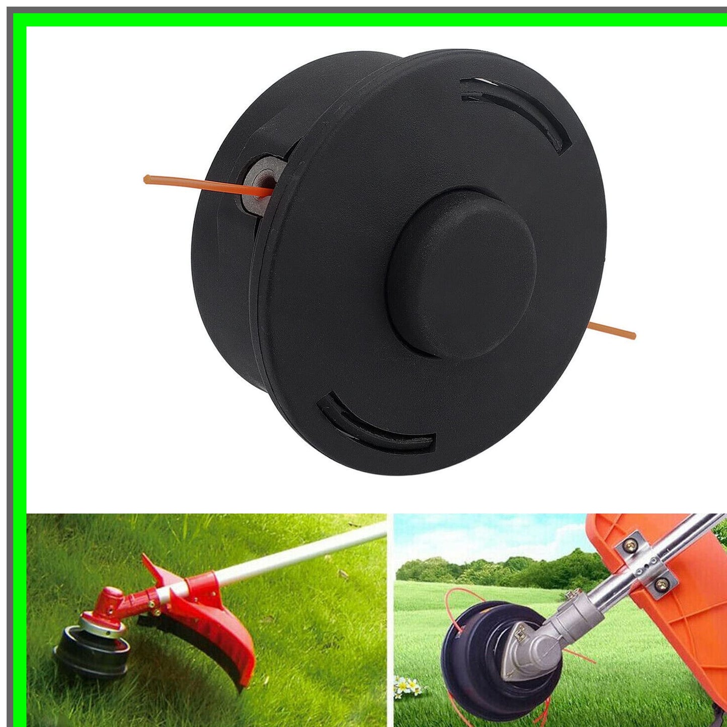 Efficient Bump Feed String Trimmer Head for Stihl Brushcutters 10mm Dual Line