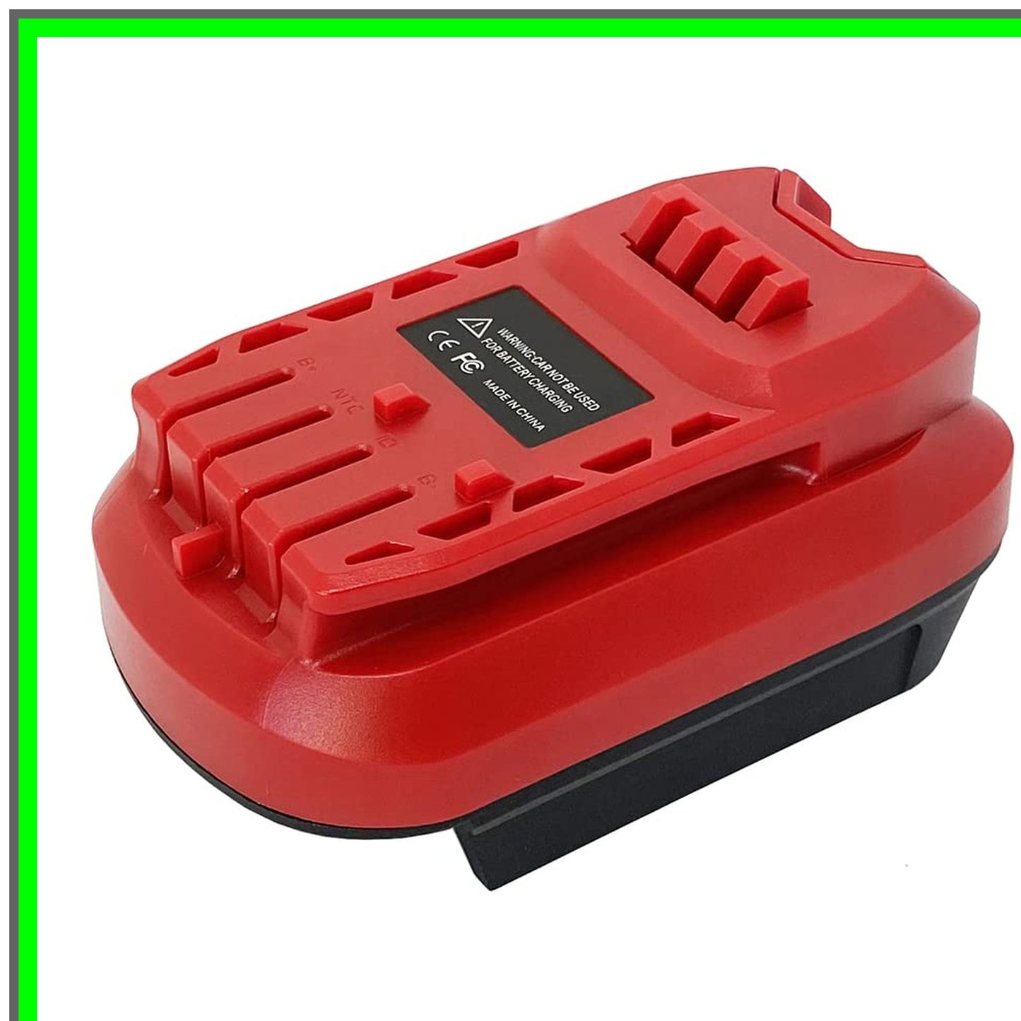 20V Cordless Tool Battery Adapter for Milwaukee M18 and 20V MAX Compatibility