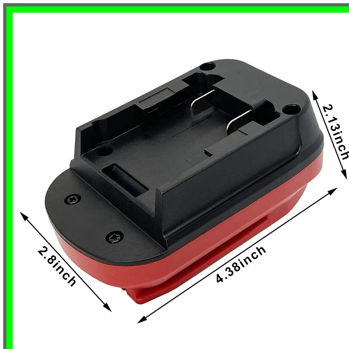 20V Cordless Tool Battery Adapter for Milwaukee M18 and 20V MAX Compatibility