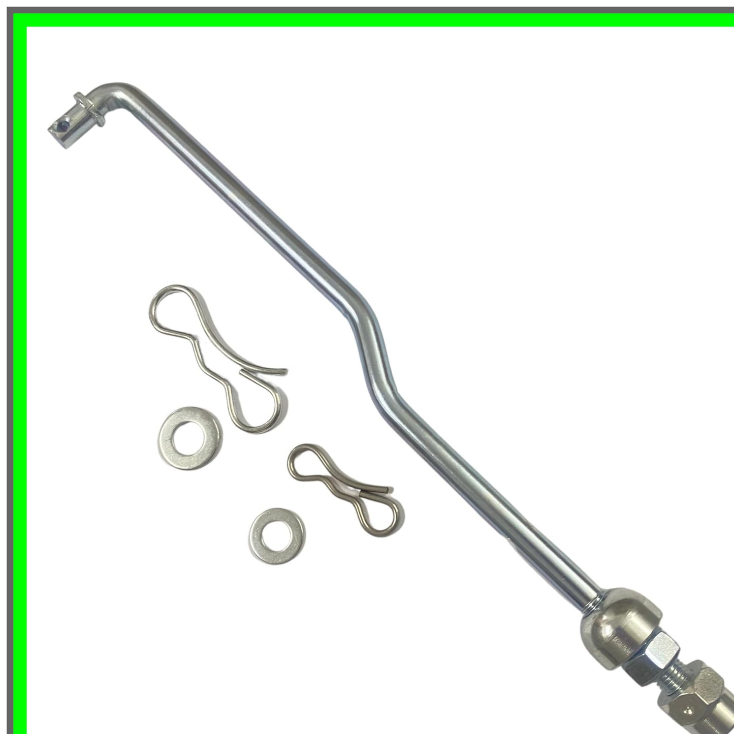 Husqvarna Poulan Tractor Front Link Lift Suspension Kit with Cotter Pin and Washer