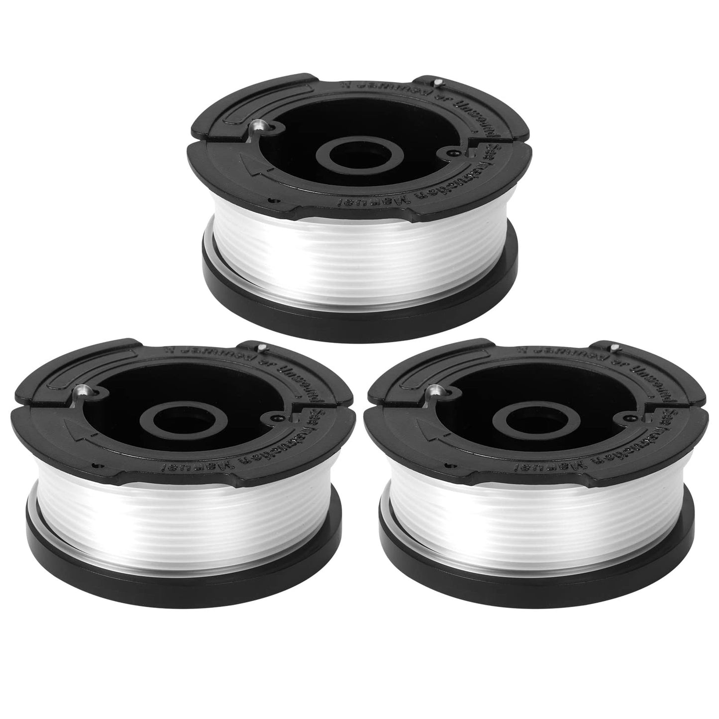 AF-100 Eater Spool 3-Pack for Black Decker String Trimmers, 30ft, 0.065-Inch