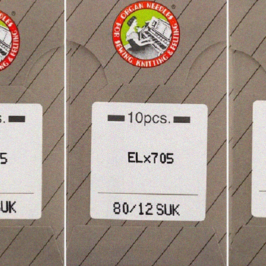 30 Sewing Needles for ELX705 Serger Coverstitch Machine