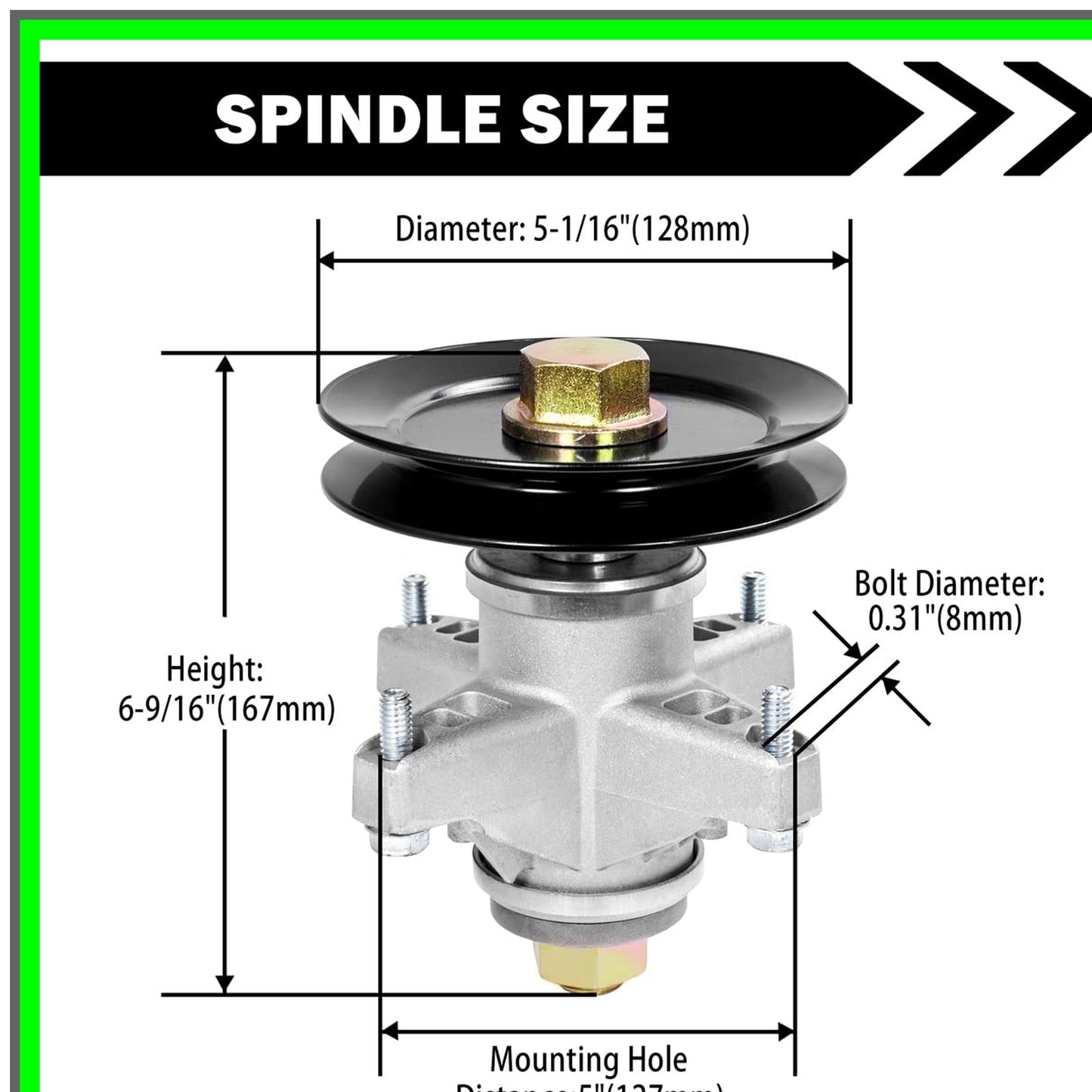 Spindle Assembly for Cub Cadet MTD 50" 54" Decks Replacement Parts