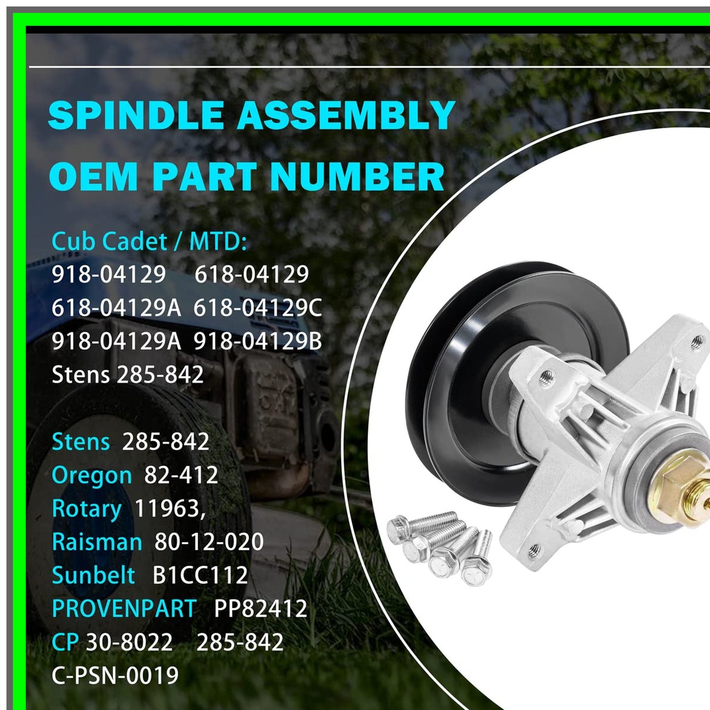 Spindle Assembly for Cub Cadet MTD 50" 54" Decks Replacement Parts