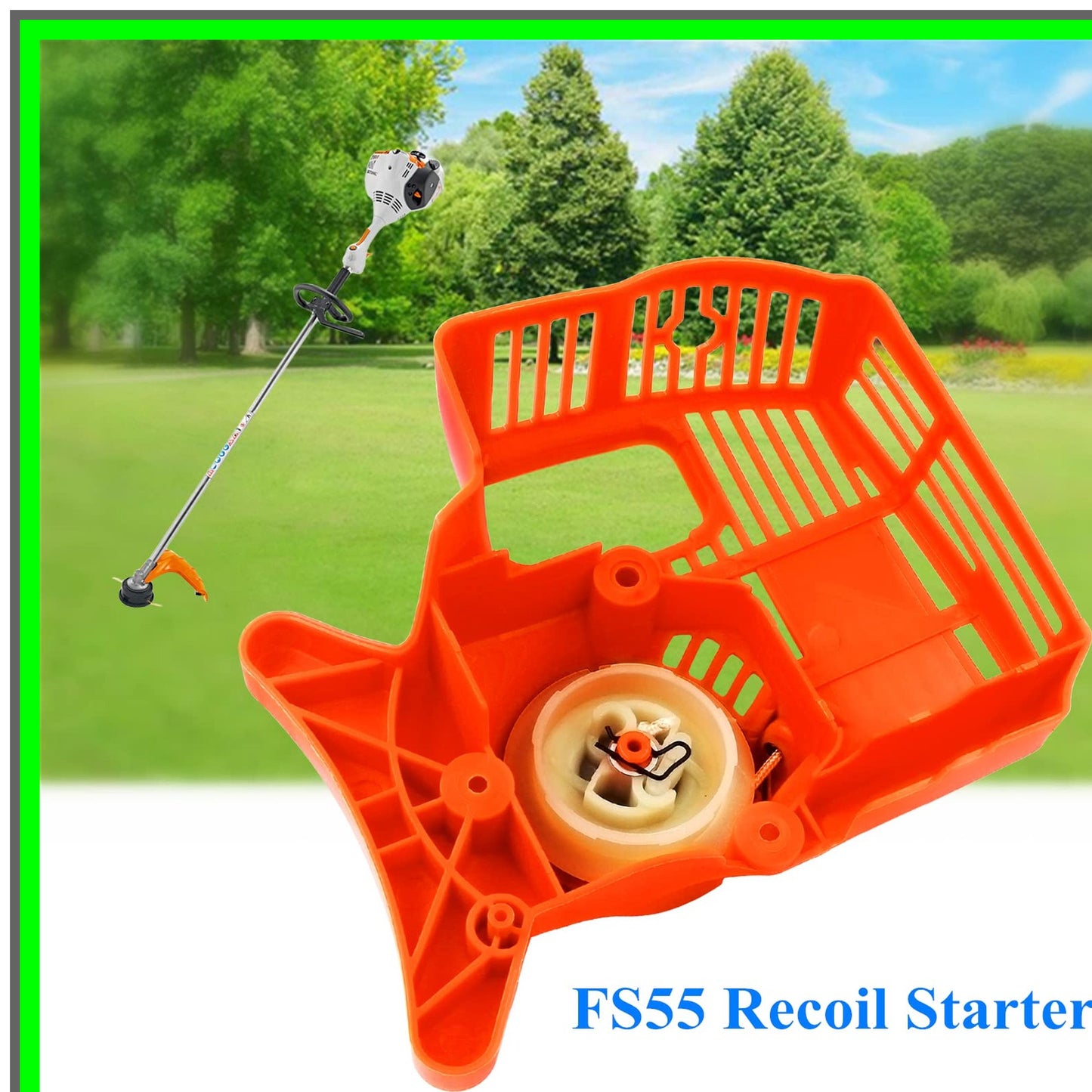 Recoil Rewind Starter Assembly for Stihl Brushcutters and Trimmers