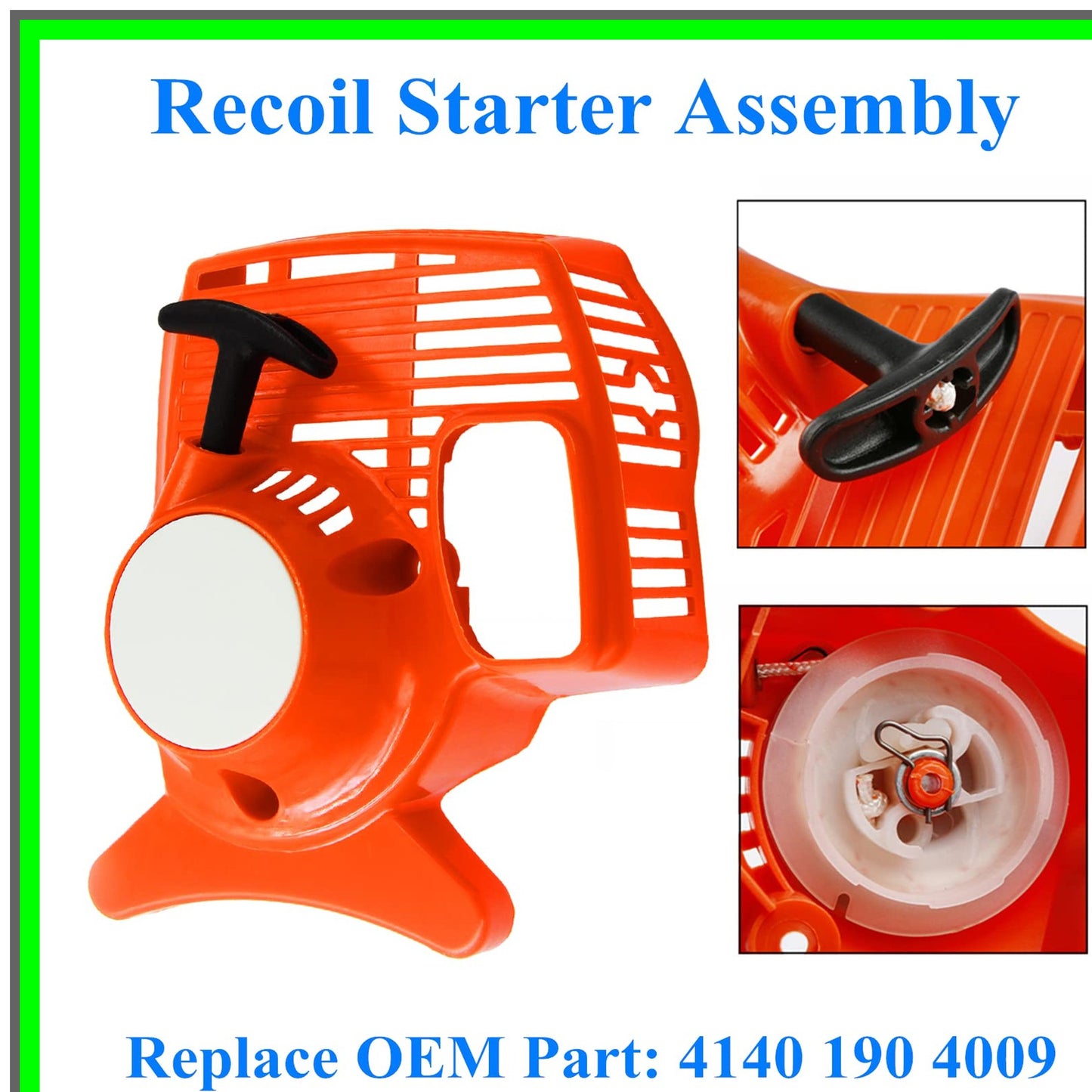 Recoil Rewind Starter Assembly for Stihl Brushcutters and Trimmers