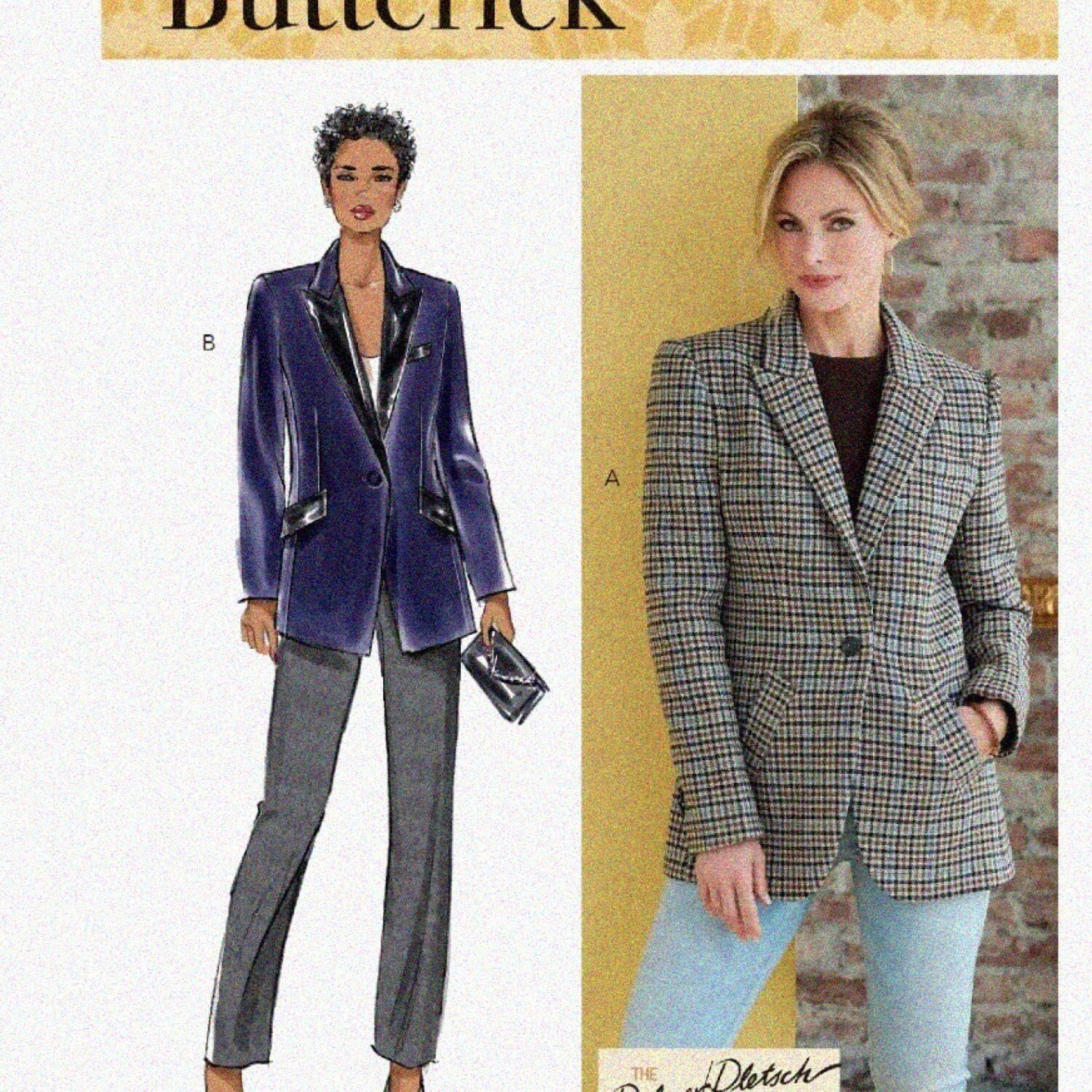 Misses' Jacket Sewing Pattern Kit, Sizes 16-24