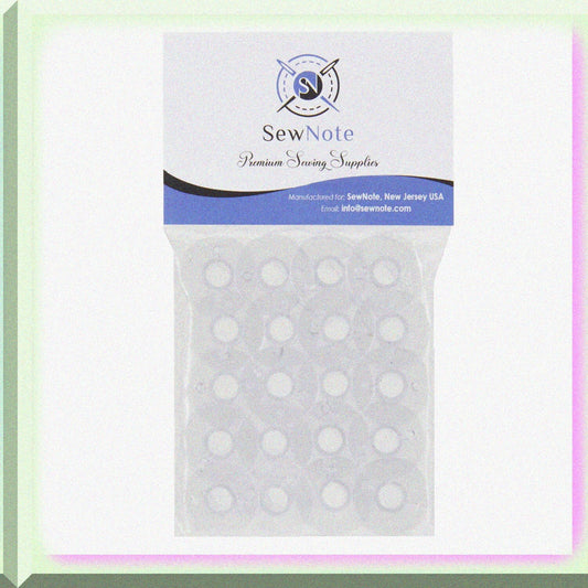 20-Pack Sewing Bobbins for Janome Machines