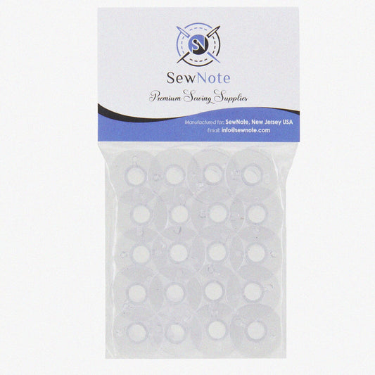 20-Pack Sewing Bobbins Compatible with Janome Machines