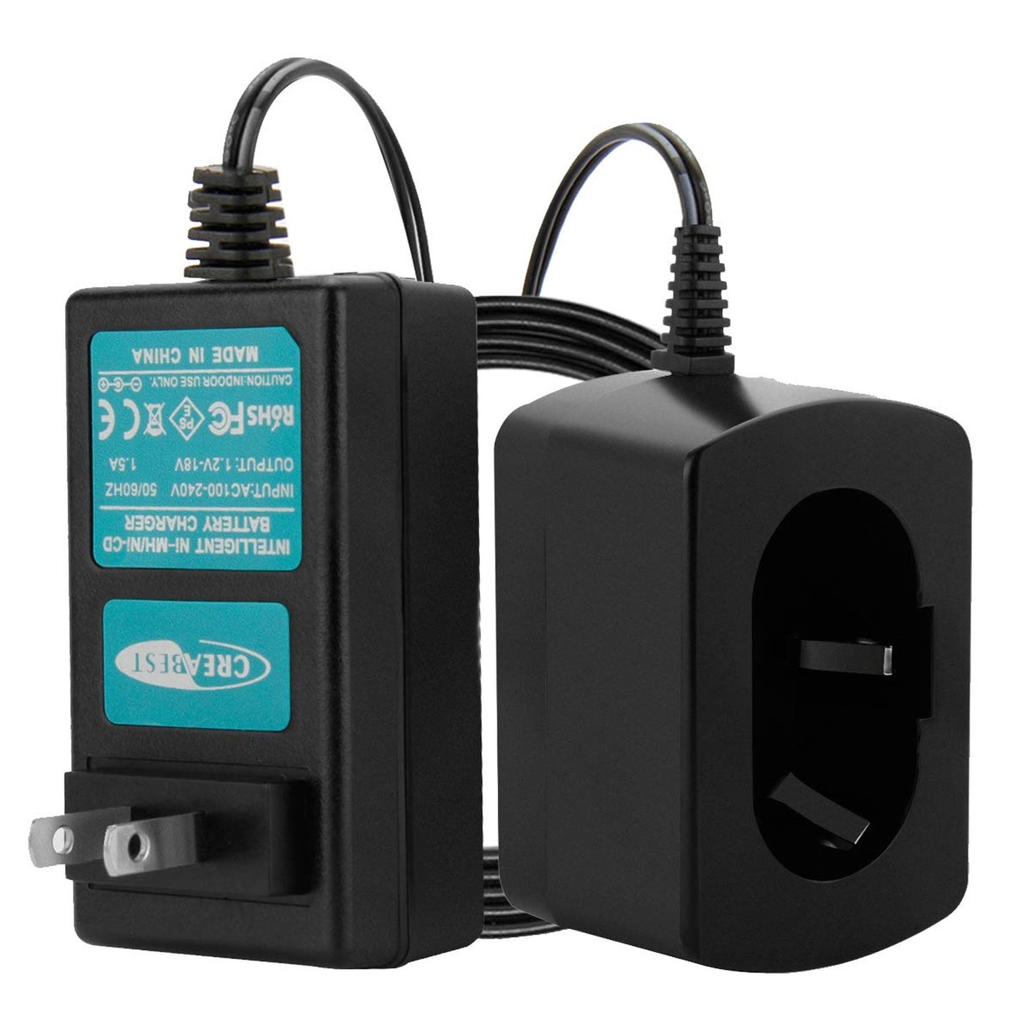Versatile Pod Style Battery Charger for Makita 7.2V to 18V Ni-MH/Ni-CD