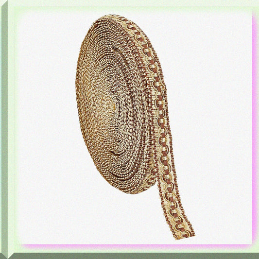 12 Yards 20mm Polyester Braid Trim Goldenrod