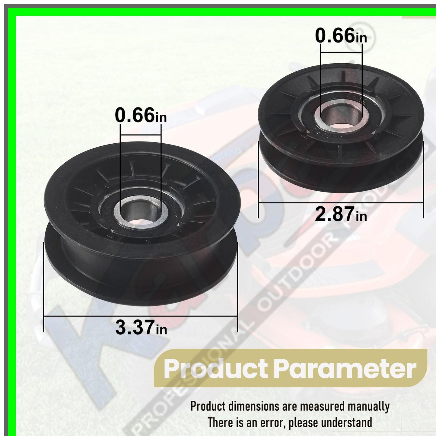 Idler Pulley Drive Belt Kit for John Deere Mower Decks LA Series