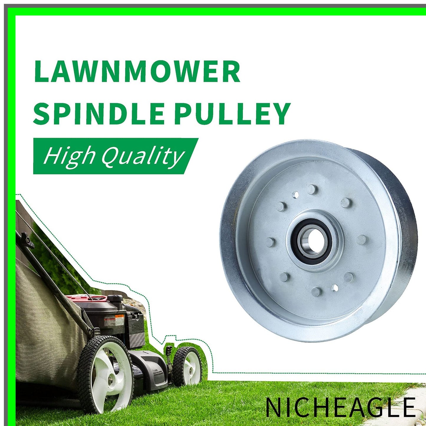 Idler Pulley Replacement Kit for L120 L130 D140 D160 Decks - 2 Pack